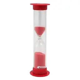 Часы песочные безопасный пластиковый тубус /10 минут/ 81572