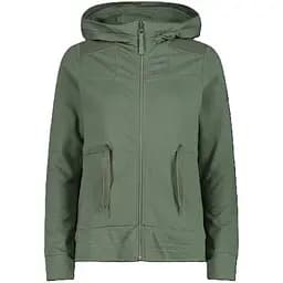 Флісова кофта CMP Women's Fleece with Drawstring Waistband Swamp XS (1097-34D5586-E452 36)