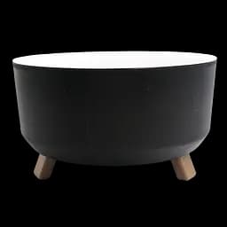 Горшок для цветов Serinova Tripot, 2.25 л, черный (ALY643)