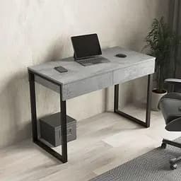 Компьютерный стол с двумя выдвижными ящиками Loft FHX-2 Бетон Тефра