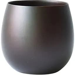 Чашка дерев’яна Adena "Бутон" темна ручна робота для чаю, кави, напоїв 220 мл