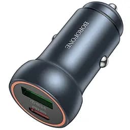АЗУ Borofone BZ32A Fresh PD30W+QC3.0 (1USB-A/1C) Metal gray