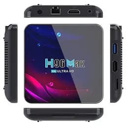 Смарт ТВ приставка H96 MAX V11 4/32 Гб Smart TV Box Android 11 - мініатюра 5