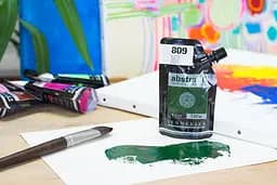Акрилова фарба Sennelier Abstract, 120 мл, Зелений Хукера (Hooker`s Green) - мініатюра 3