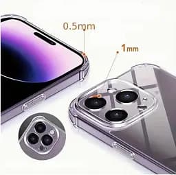 Панель BeCover Anti-Shock для Apple iPhone 13 Pro Clear (706981) - мініатюра 2
