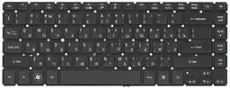 Клавіатура для ноутбука Acer Aspire V5-431, V5-431G, V5-431P, V5-431PG, V5-471, V5-471G, V5-471P Чорна, (Без рамки)