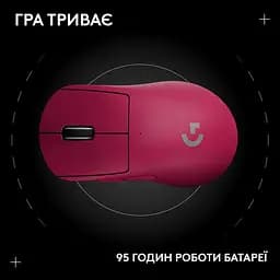 Миша Logitech G Pro X Superlight 2 DEX Pink (910-007373) Б/в - мініатюра 14