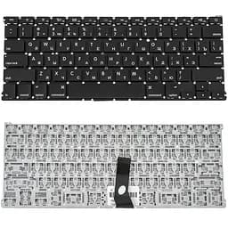 Клавіатура для ноутбука APPLE (MacBook Air: A1369, A1466 (2011-2017)) rus, black, SMALL Enter