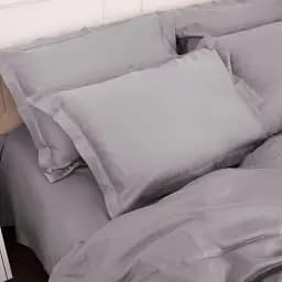 Комплект постільної білизни MirSon Tencel №06 Gray 143х210 (2200009370472) - мініатюра 5