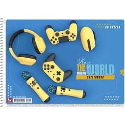 Альбом для малювання Школярик Ігрові гаджети 20 аркушів (PB-SC-020-8013)