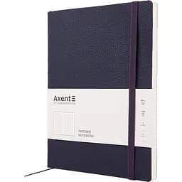 Книга записна Axent Partner Soft L клітинка 190x250 мм 96 аркушів синя (8615-02-A) - мініатюра 2