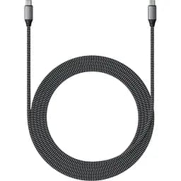 Кабель USB-C to USB-C Satechi Cable 100W Space Gray 2 м (ST-TCC2MM) - мініатюра 5