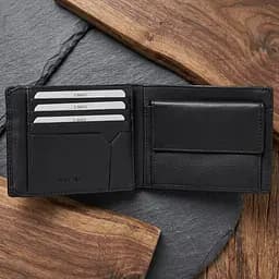 Чоловіче портмоне Tony Perotti Cortina 5036 nero (90209) Чорне - мініатюра 2