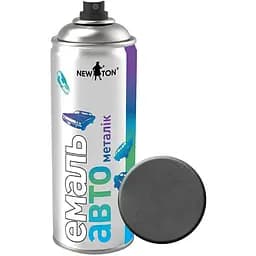 Емаль New Ton авто 626 металік мокрий асфальт аерозоль 400 мл