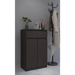 Тумба для взуття MebelStar Нео 80x35x95 см Венге темний (MBS-1247)