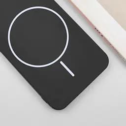 Чохол Silicone Cover Lakshmi Full Camera (AA) with Magnetic Fit для Samsung Galaxy A37 5G Чорний / Black - мініатюра 2