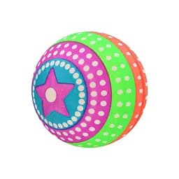 Мяч детский, 57-63 г, 9 дюймов, радуга, ПВХ (В ассортименте)