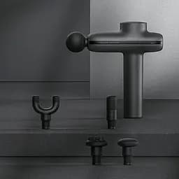 Ударний масажер для тіла Xiaomi Wolonow Massage Gun Pro (FGPRO-55) 4 насадки - мініатюра 4