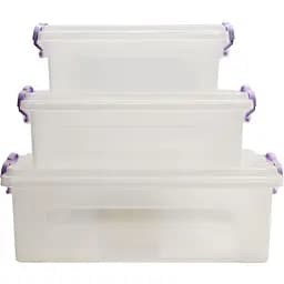 Набор продовольственных контейнеров Stars Plast 3 шт. (94186)