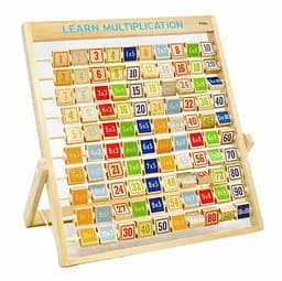 Дерев'яна гра Вивчаємо множення Viga Toys 50036 Набір для навчання