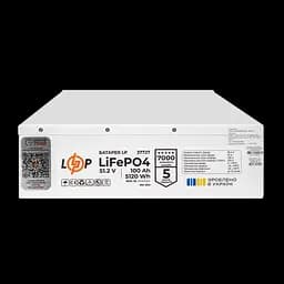 Акумулятор LP LiFePO4 51,2V - 100 Ah (5120Wh) (BMS JK 100A/50А) RM WH - мініатюра 5