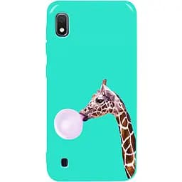 Чохол-накладка Toto Pure TPU 2 mm Print Case Samsung Galaxy A10 #37 Giraff Gum Mint