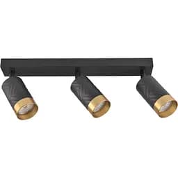 Светильник поворотный спот Goldlux 323552 Arras GU10 3x10W IP20 Черный