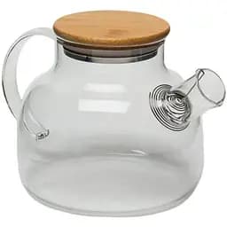 Чайник для заварювання Edenberg з бамбуковою кришкою 1100 мл EB-19028
