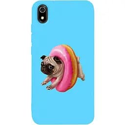 Чохол-накладка Toto Matt TPU 2 mm Print Case Xiaomi Redmi 7A #34 Dog Donat Sky Blue
