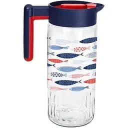 Кувшин Herevin Fishes, 1,46 л, прозрачный (111118-005)