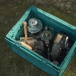 Туристичний складний ящик-контейнер Naturehike NH20SJ036 25л (Сірий) - мініатюра 4