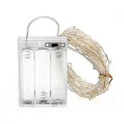 Світлодіодна гірлянда Sun Lamp Крапля Роси 200 LED 20 м оптом холодне біле світло - мініатюра 4
