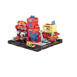 Игровой гараж SK 6602 с подсветкой и звуковыми эффектами, с машинками