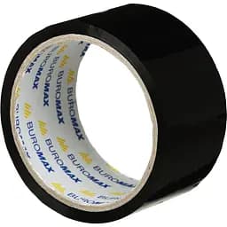 Клейка стрічка пакувальна Buromax 48 мм x 35 м чорна (BM.7007-01)