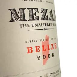 Ром Mezan Belize 2008, 46%, 0,7 л - мініатюра 4