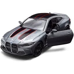Автомодель TechnoDrive  BMW M4 CSL 2023 сірий (250436U)   - мініатюра 10