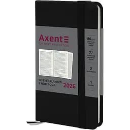 Щотижневик Axent 2026 Pocket Strong 90 x 150 мм чорний (8508-26-01-A)