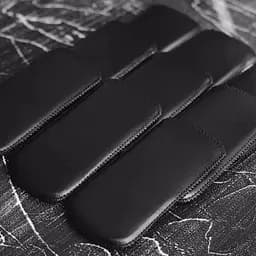Чохол витяжка Redmi Note 4 шкіряна кишеня вертикальна - мініатюра 3