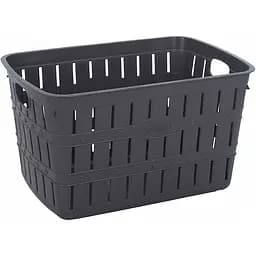 Кошик для білизни Violet House Бамбу антрацит 15 л (0772 Бамбу ANTRACIT 15 л)