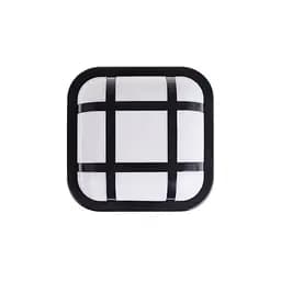 Вуличний настінний LED Світильник Brille AL-15SQ-H/15W NW IP54 BK