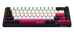 Клавіатура Lorgar KBP70MW Pro Wireless 65% Compact Black Red EN/UA (LRG-KBP70MW-BK-US)