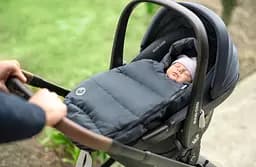 Спальний мішок до автокрісла Maxi-Cosi Footmuff Baby Car Seats Essential Green - мініатюра 2