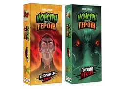 Настільна гра Geekach Games Монстри проти Героїв: Вікторіанські жахи + Поклик Ктулху (укр.) (GKCH142MH1+1)