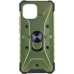 Ударостійкий чохол Pathfinder Ring для Samsung Galaxy A04 Зелений / Army Green