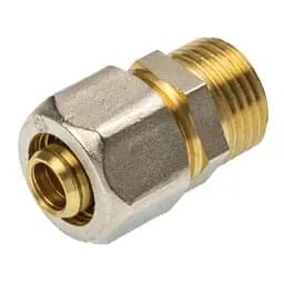Муфта обжимная переходная Karro для м/п труб 16х1/2" наружная резьба KR-0510 30412
