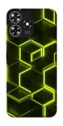 Чехол Demsky Neon hexagon для ZTE Blade A73 4G