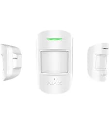 Бездротовий датчик руху і розбиття скла Ajax CombiProtect 7170.06.WH1/38097.06.WH1 White - мініатюра 2