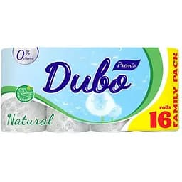 Туалетний папір Диво Premio Natural 3 шари 16 рулонів (4820003833902)
