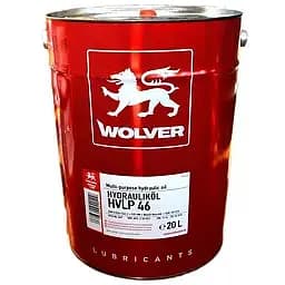 Олива гідравлічна Wolver Hydraulikol HVLP 46 відро 20 л