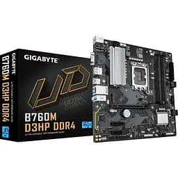 Материнська плата GIGABYTE B760M D3HP DDR4 - мініатюра 4